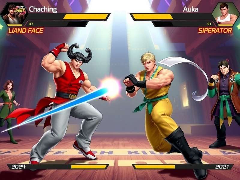 Future Fighters Tournament Scene